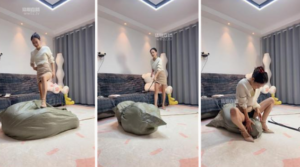 【阿楠】麻袋牧羊鞭暴揍前男友-97LZTD-35544