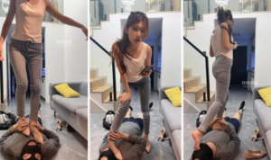 【云依】牛仔裤女神惩罚跑骚男友[下]-97LZTD-35618